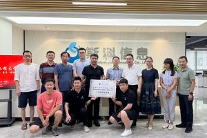 斯科信息與安徽工程大學領導深入交流，合作基地正...