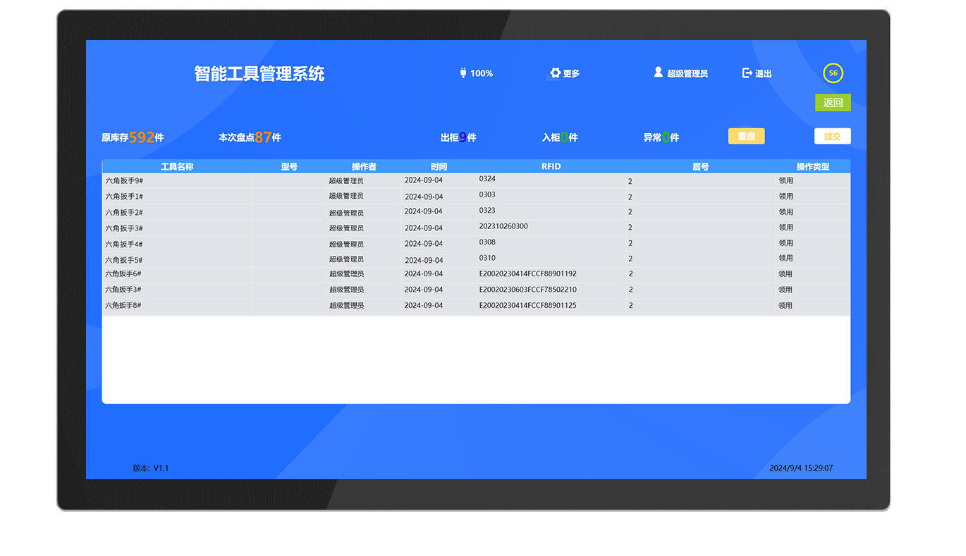 CK-GTC7A RFID工具车（images 25）