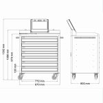 CK-GTC7C RFID移动工具车（images 7）