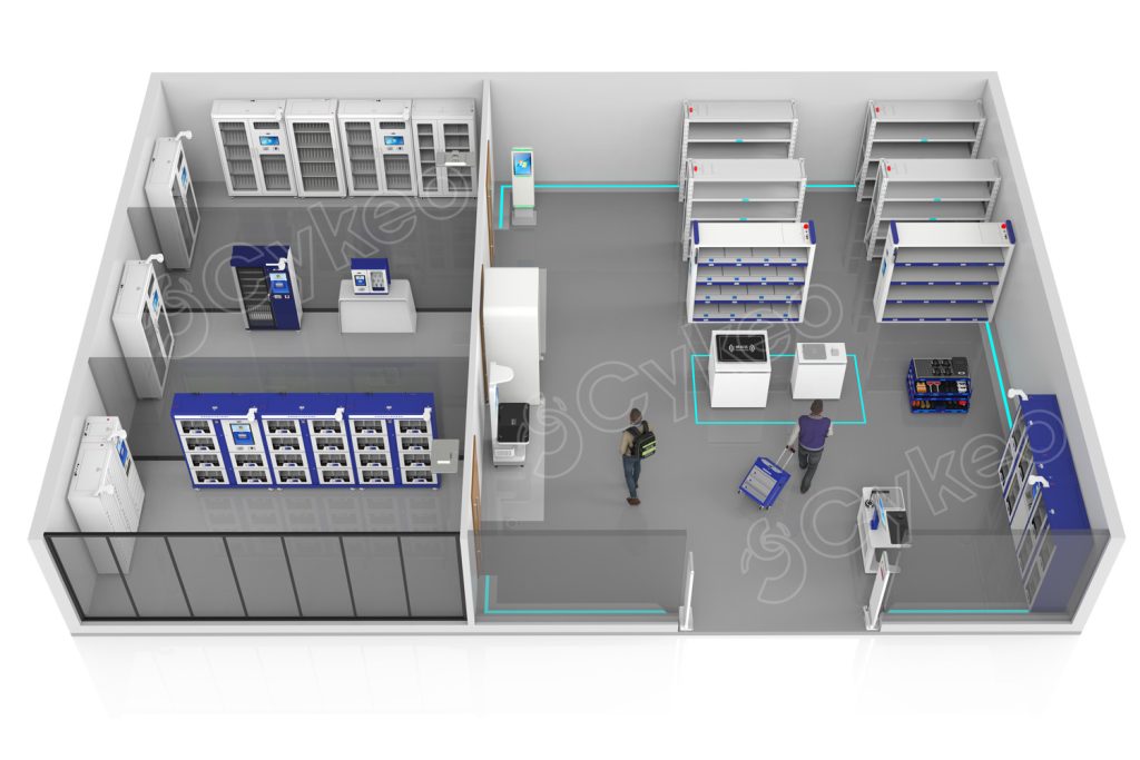 ​​RFID警用无人机仓库管理方案：电池寿命预警准确率98%，飞手领用效率翻倍​​（images 1）