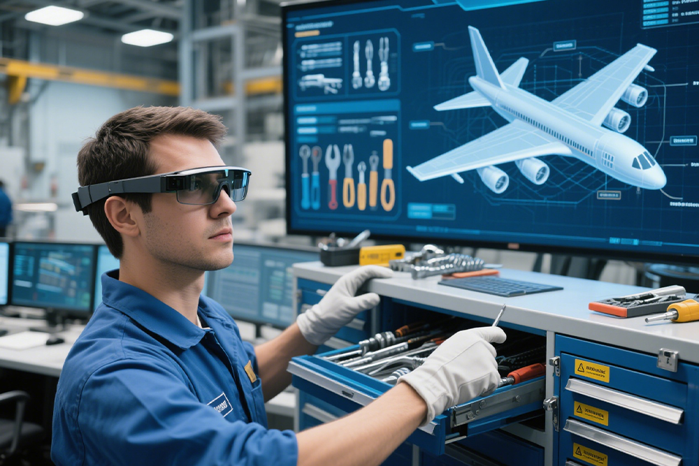 飞机制造车间深度观察：可穿戴RFID与智能工具柜的联动作业（images 2）