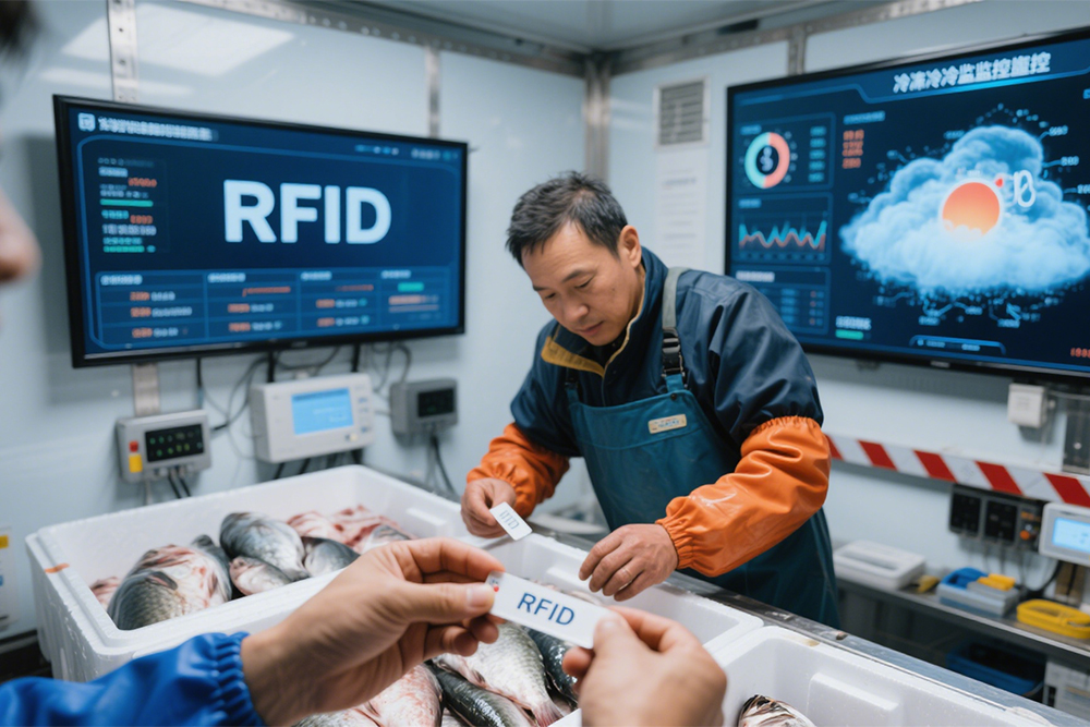 冷鏈物流損耗達(dá)18%？RFID溫感標(biāo)簽讓生鮮企業(yè)年省600萬