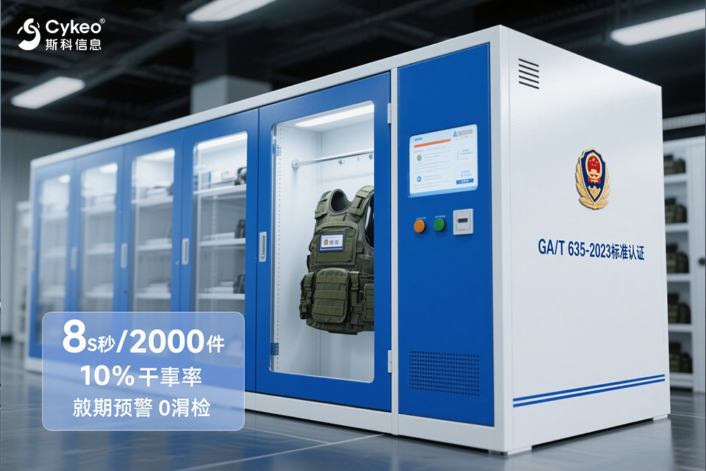 ​​警用防弹衣RFID追踪系统上线！8秒批量盘点2000件，执勤装备状态实时监控​​（images 2）