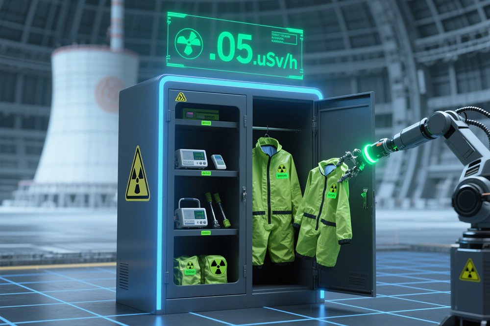 核電檢修庫房管理進階：輻射防護型RFID智能柜的定...