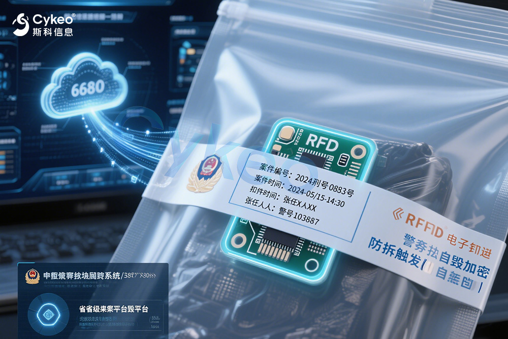 涉案財物RFID電子封條如何防篡改？某地公安扣押資...