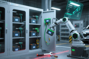 新能源汽車換電站標(biāo)配：RFID智能柜如何實(shí)現(xiàn)電池拆...