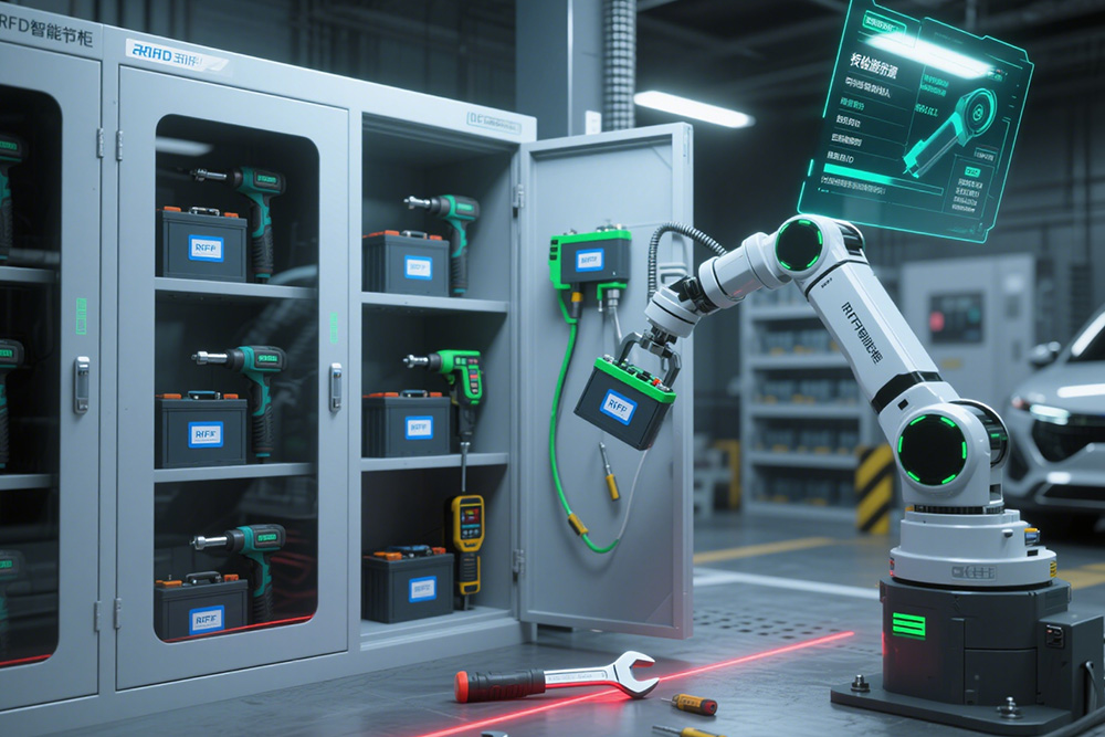 新能源汽車換電站標配：RFID智能柜如何實現電池拆...