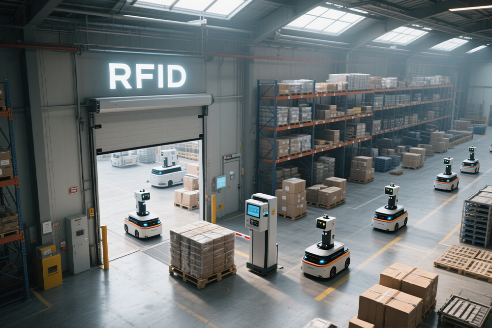 智能仓储效率提升40%！RFID如何自动化管理百万级SKU？（images 1）