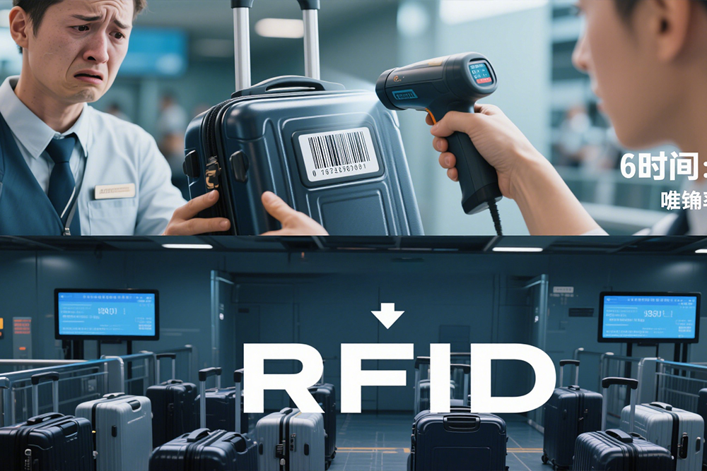 航空行李錯運率從3%到0.01%：機場RFID分揀方案全解析