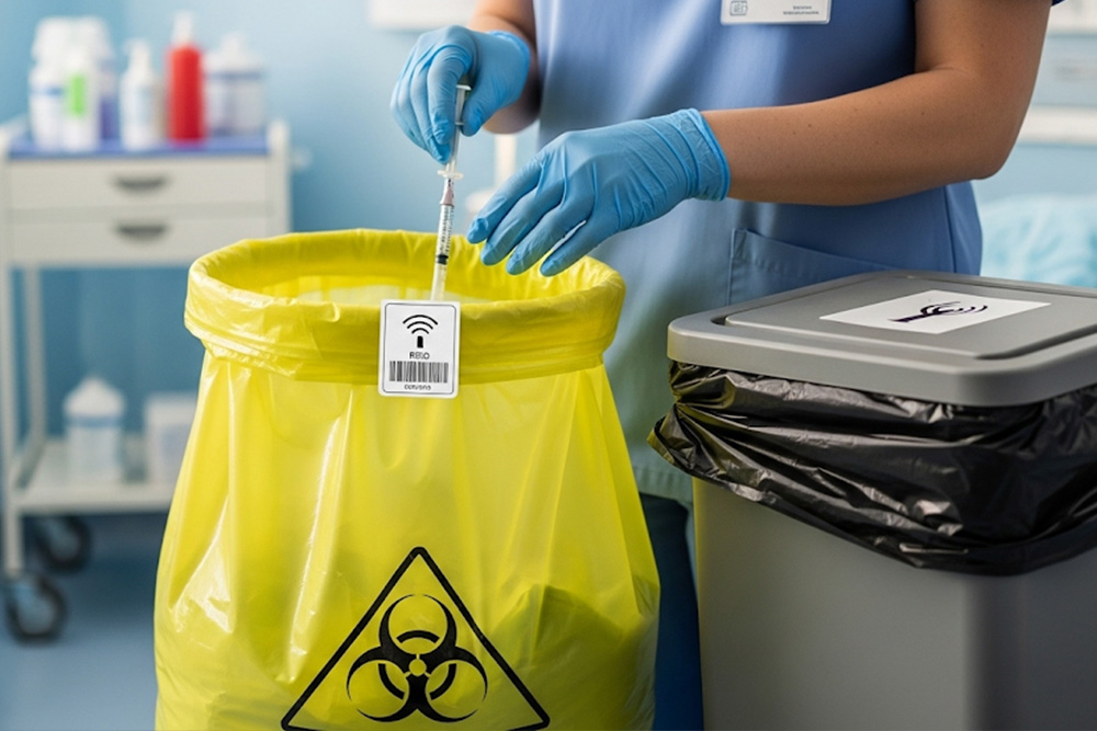 RFID標簽如何解決醫療廢棄物管理難題